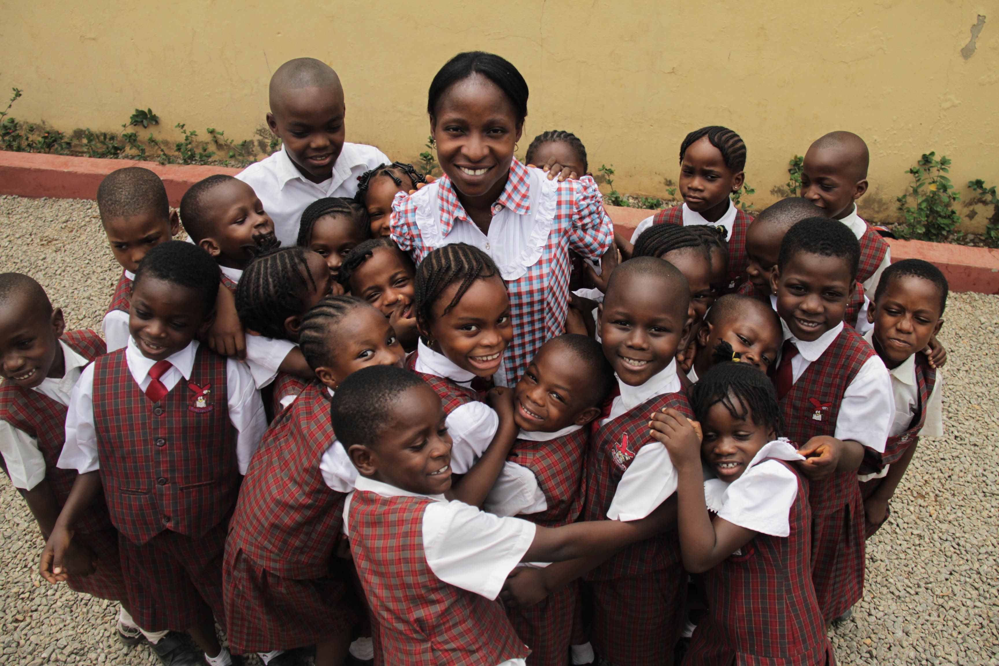 Children in after school activity