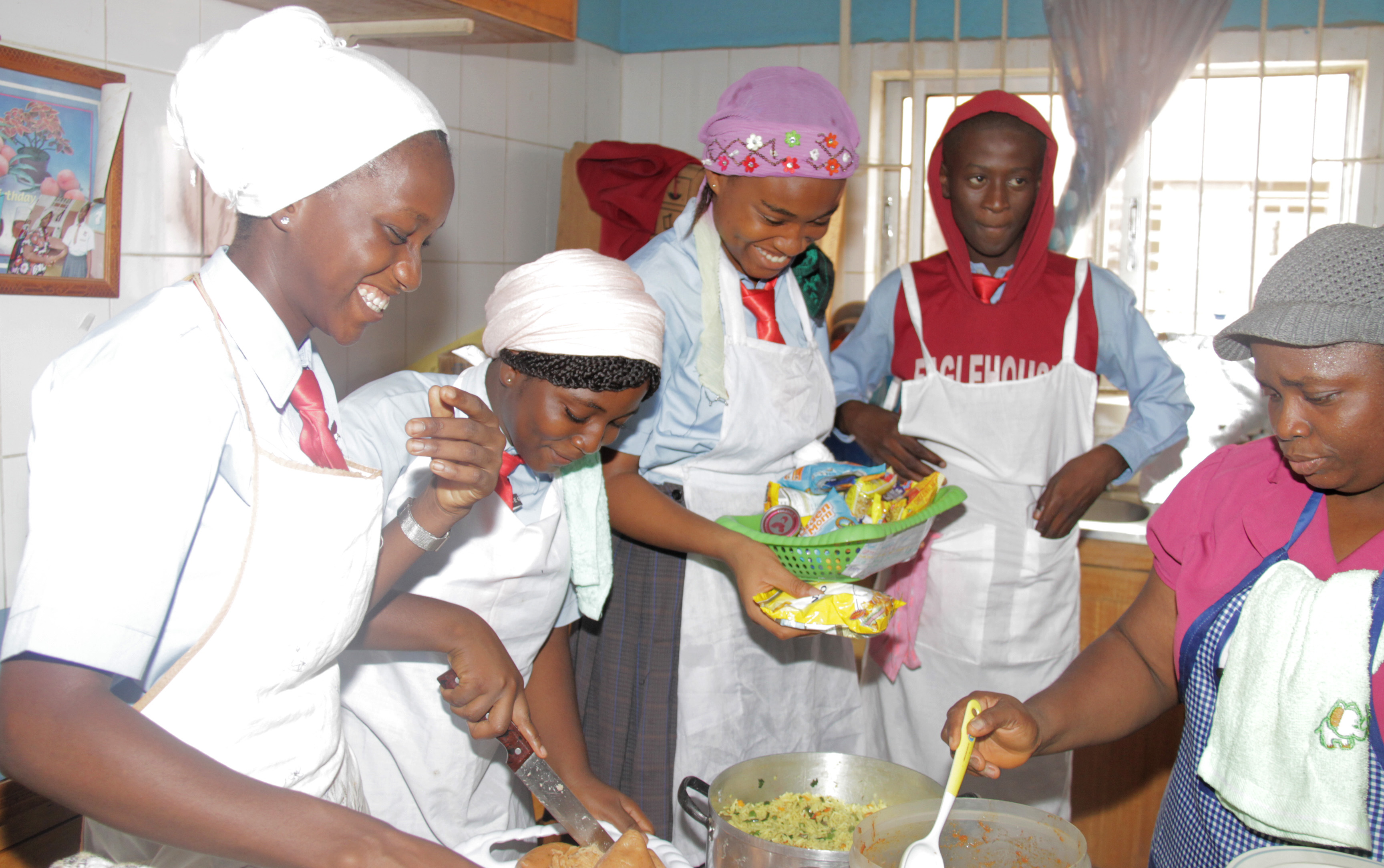 Students in activity